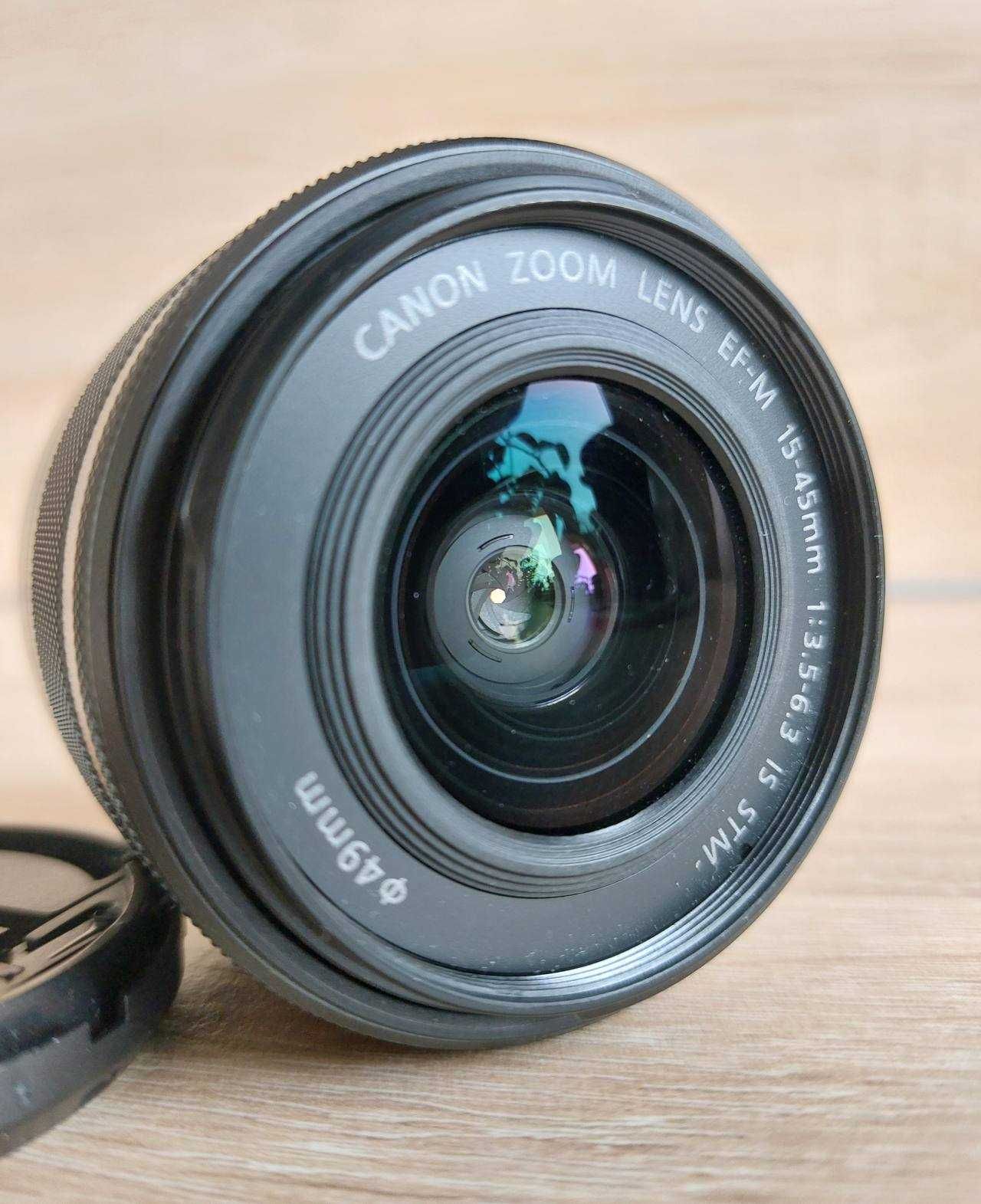 Aparat Canon EOS M50 Mark II M15-45 + dodatki