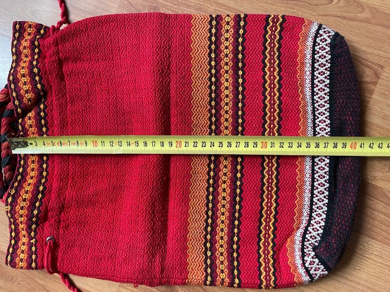 Torba worek vintage z lat 70-80 po babci