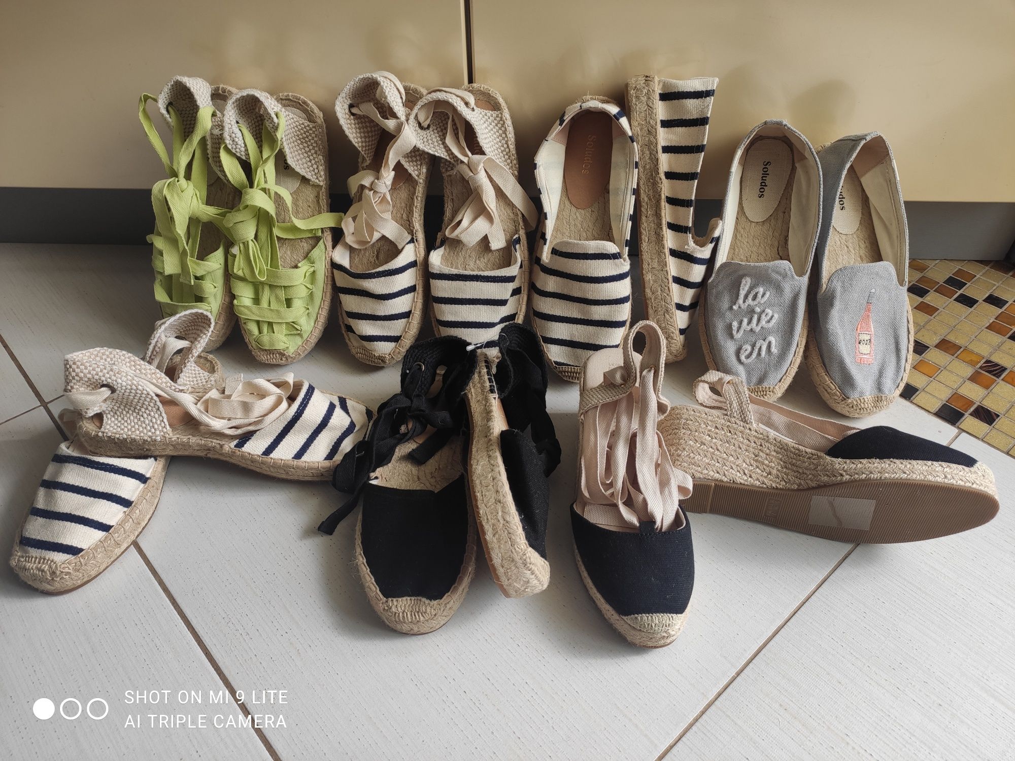 Еспадрільї жіночі  на літо бренду Soludos, Primark