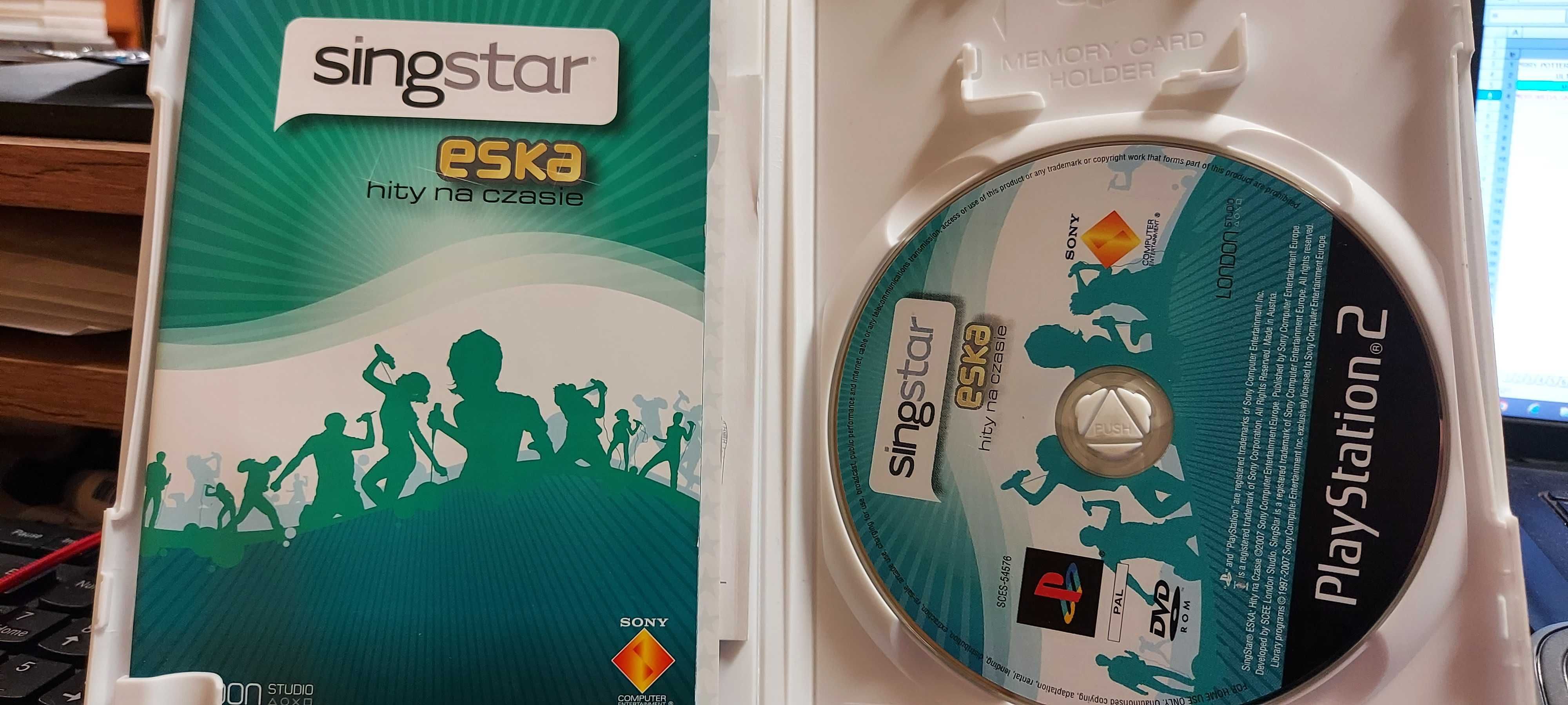 SingStar ESKA: Hity na Czasie PS2, Sklep Wysyłka Wymiana