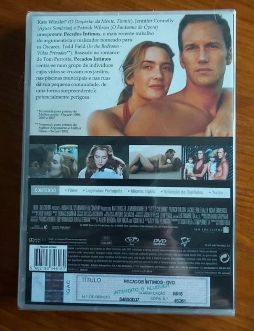 DVD pecados íntimos