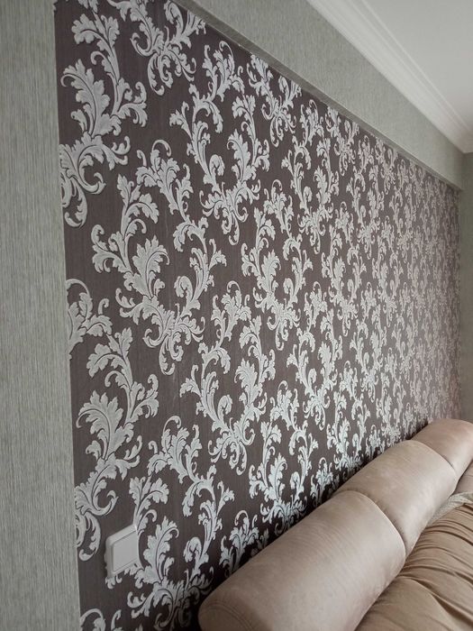 Aplicação papel de parede margem sul