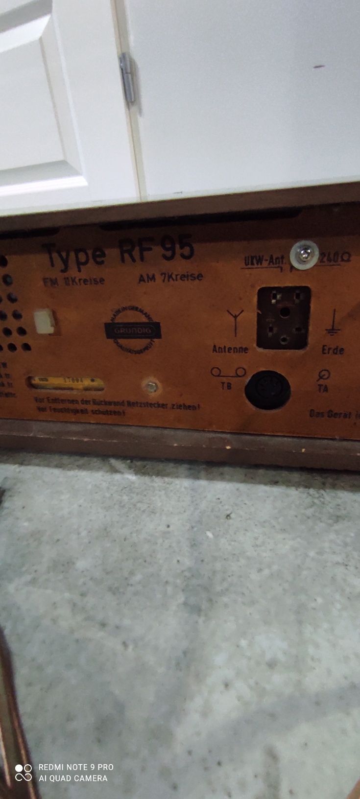 Stare radio stołowe  Grundig RF 95