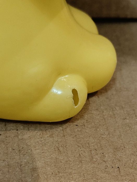 Zajączek plastikowy z PRL-u