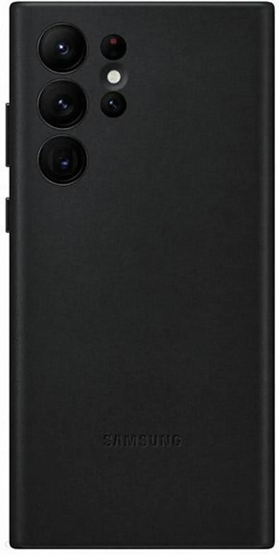 Etui Samsung Leather Cover do Galaxy S22 Ultra Czarny (EF-VS908LBEGWW)