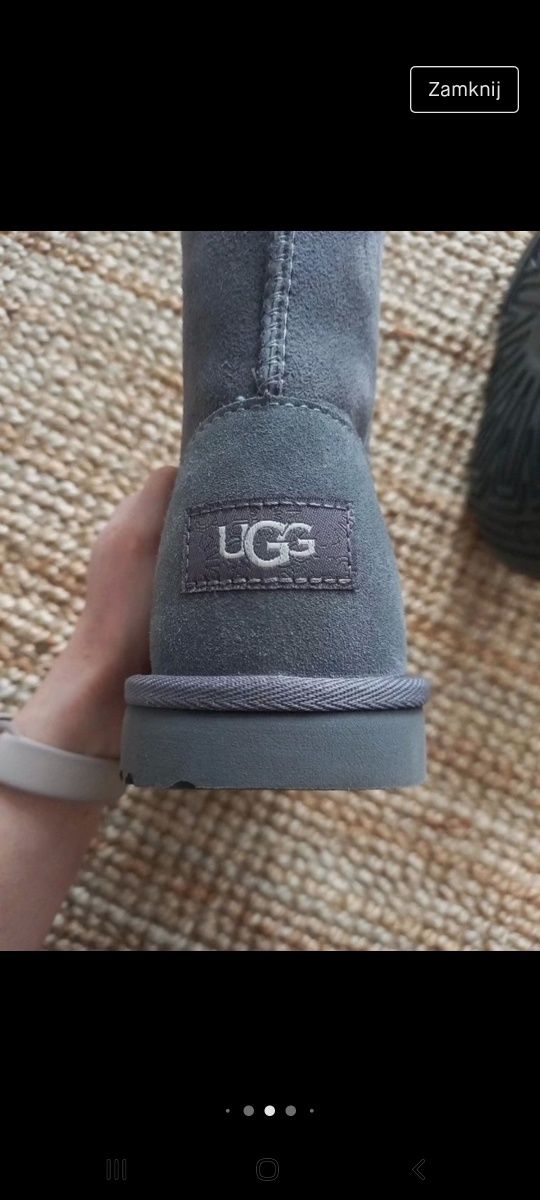 Buty UGG  rozmiar 35, 22 cm, UK 2, USA 3