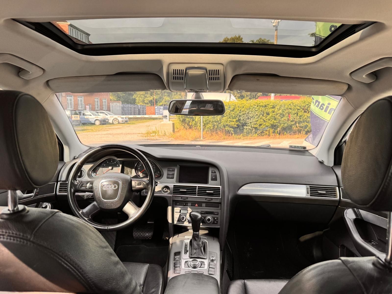 Audi A6/2.0b// AUTOMAT//skóry// szyber// opłaty// alu// NAVI//