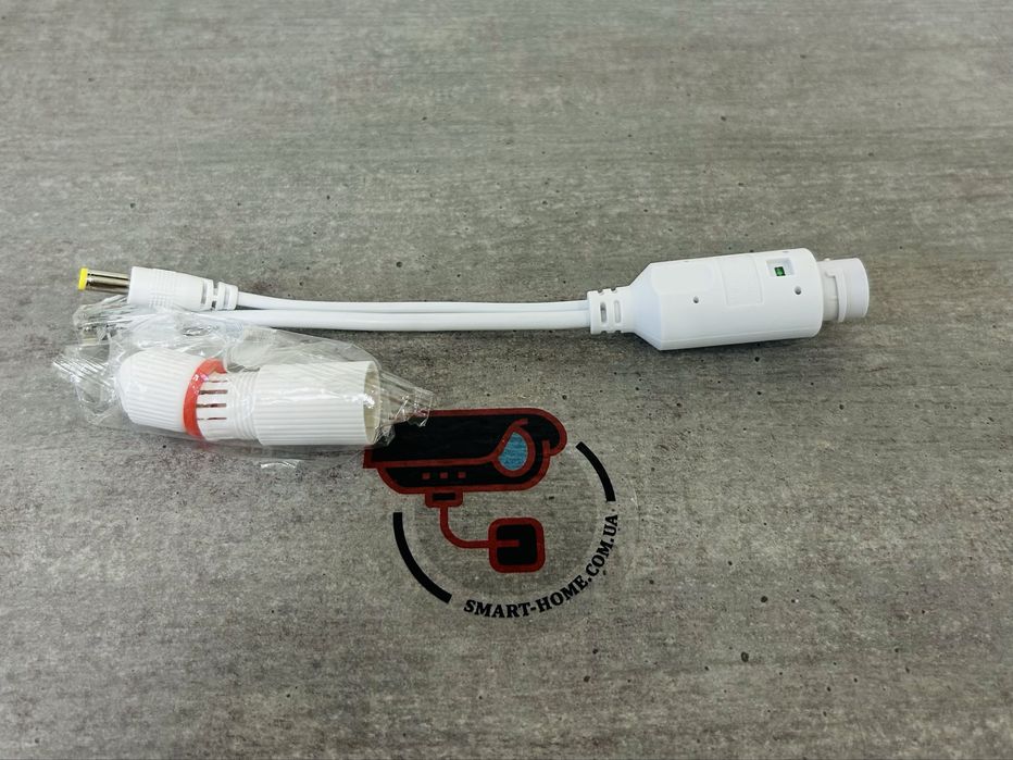 PoE 48 12В инжектор сплиттер блок питания для камеры видеонаблюдения