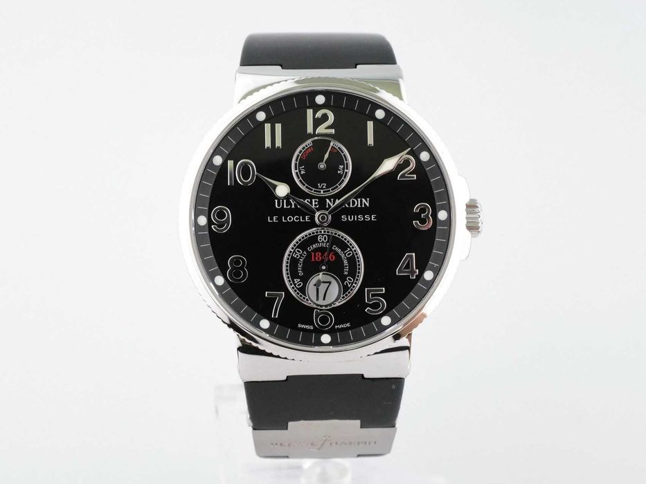 Ulysse Nardin Marine Chronometer 41mm Black Dial