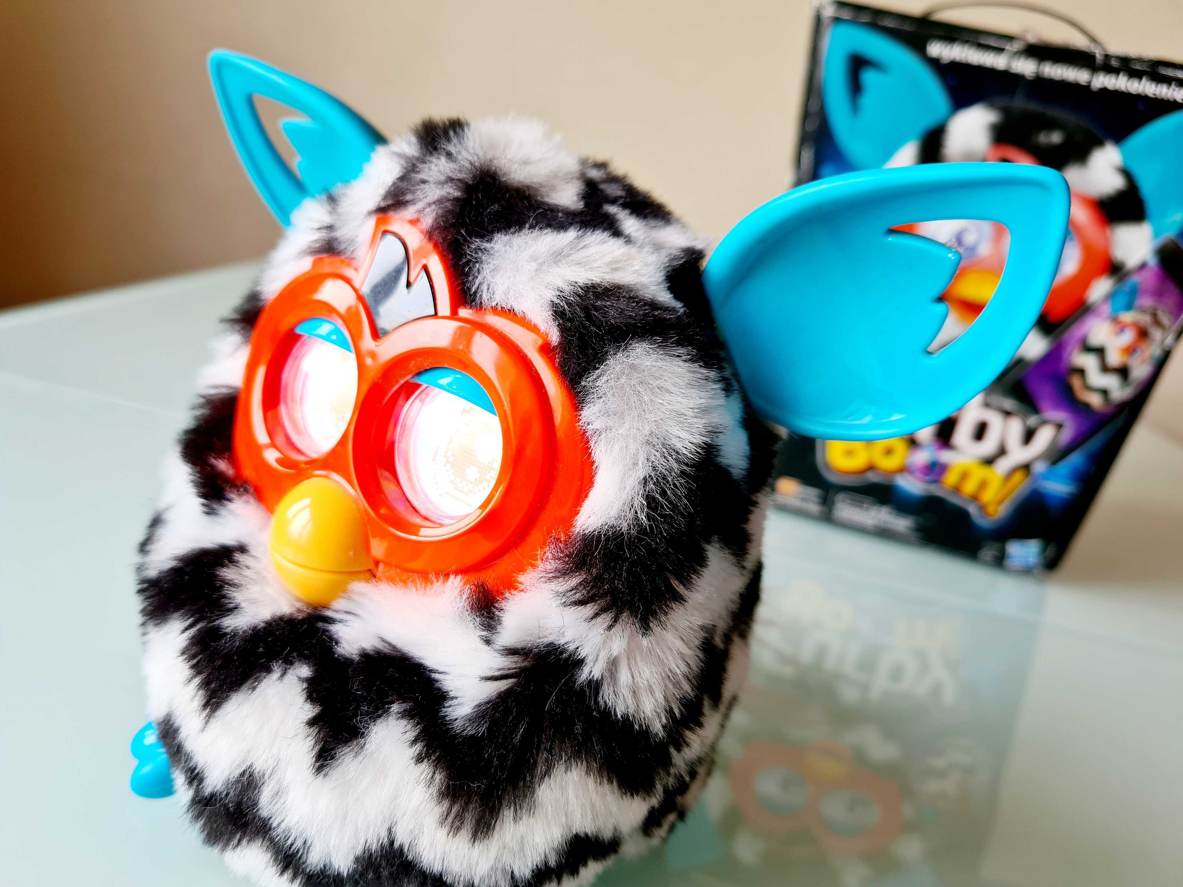 Furby Czarno Biały Ideał Jak Nowy! Black & White