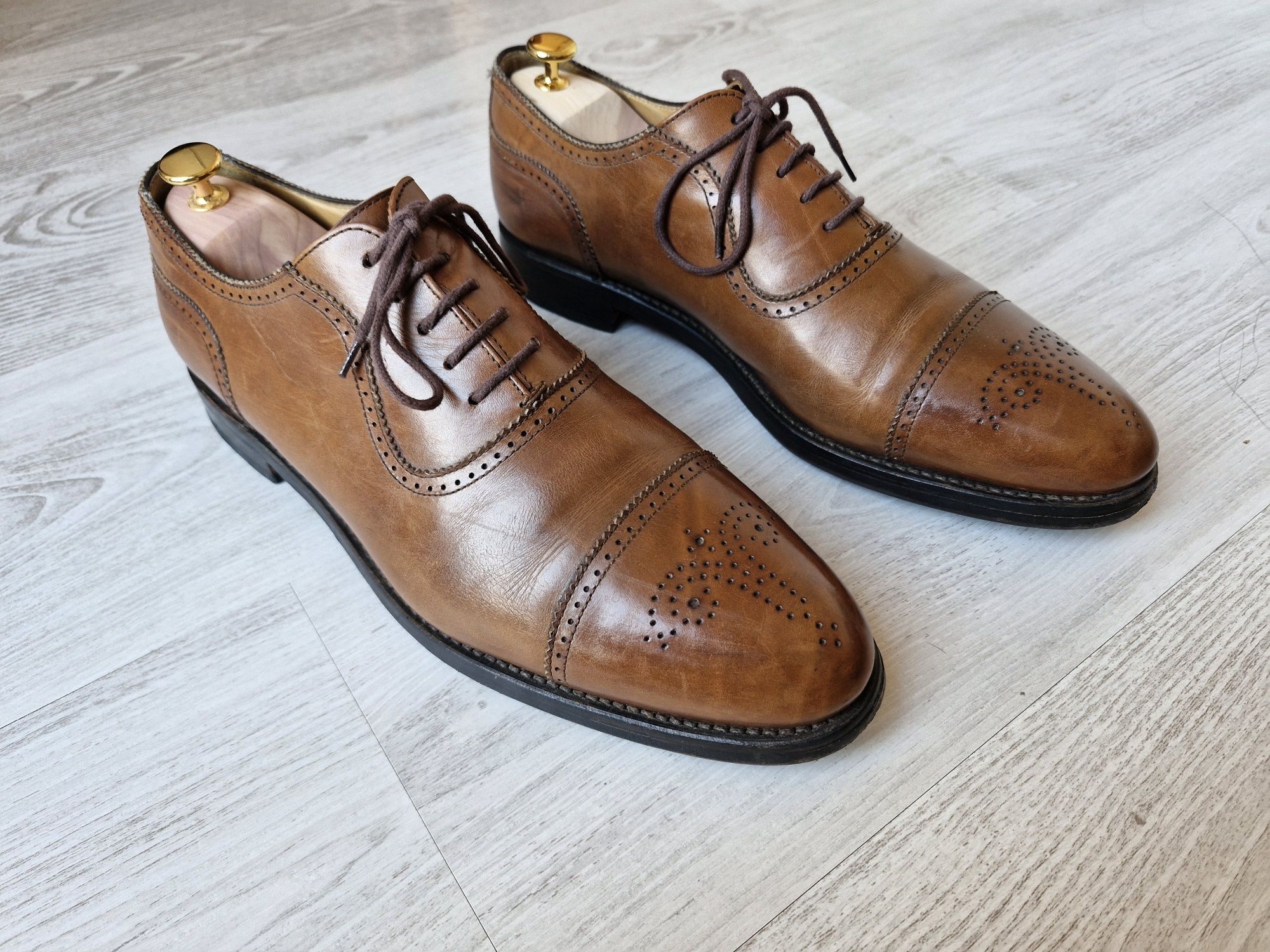 Buty oxford berwick 2509 brogsy