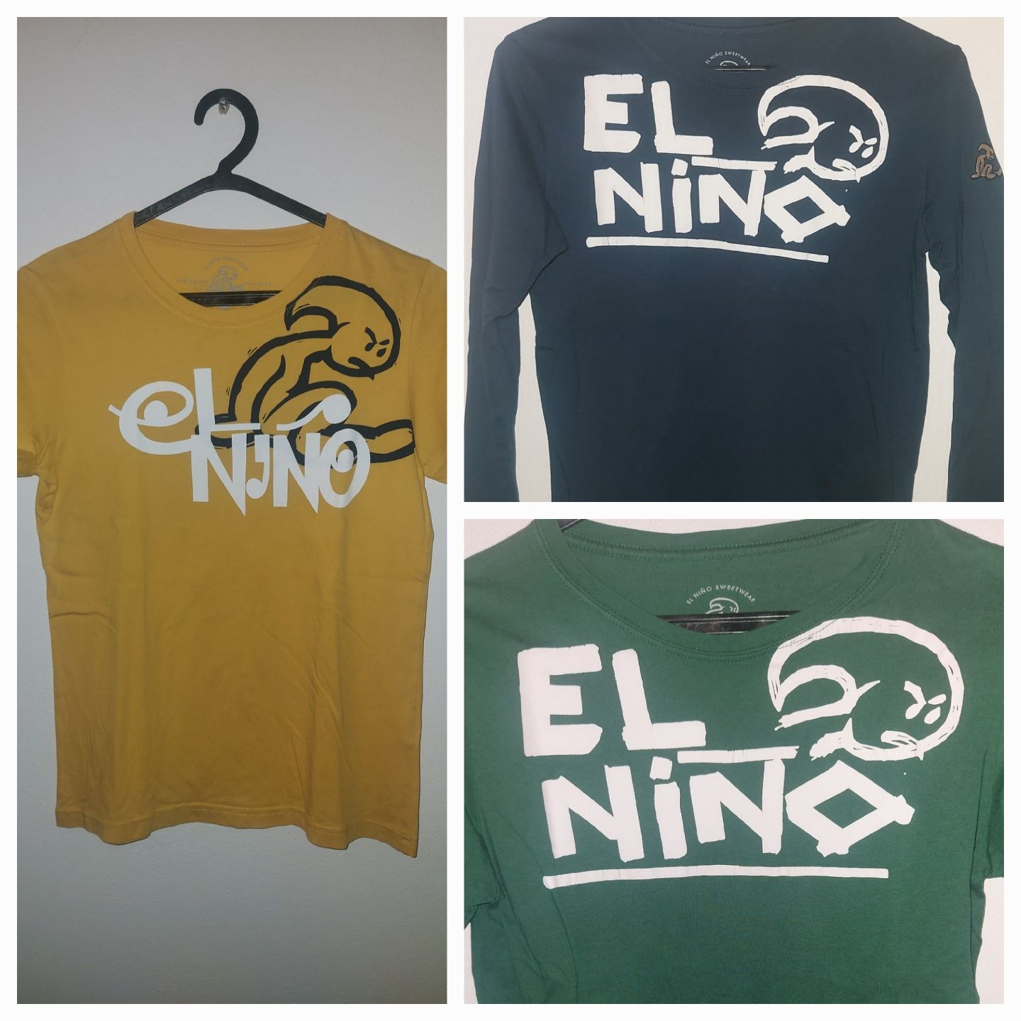 T-shirt e camisolas manga comprida El niño