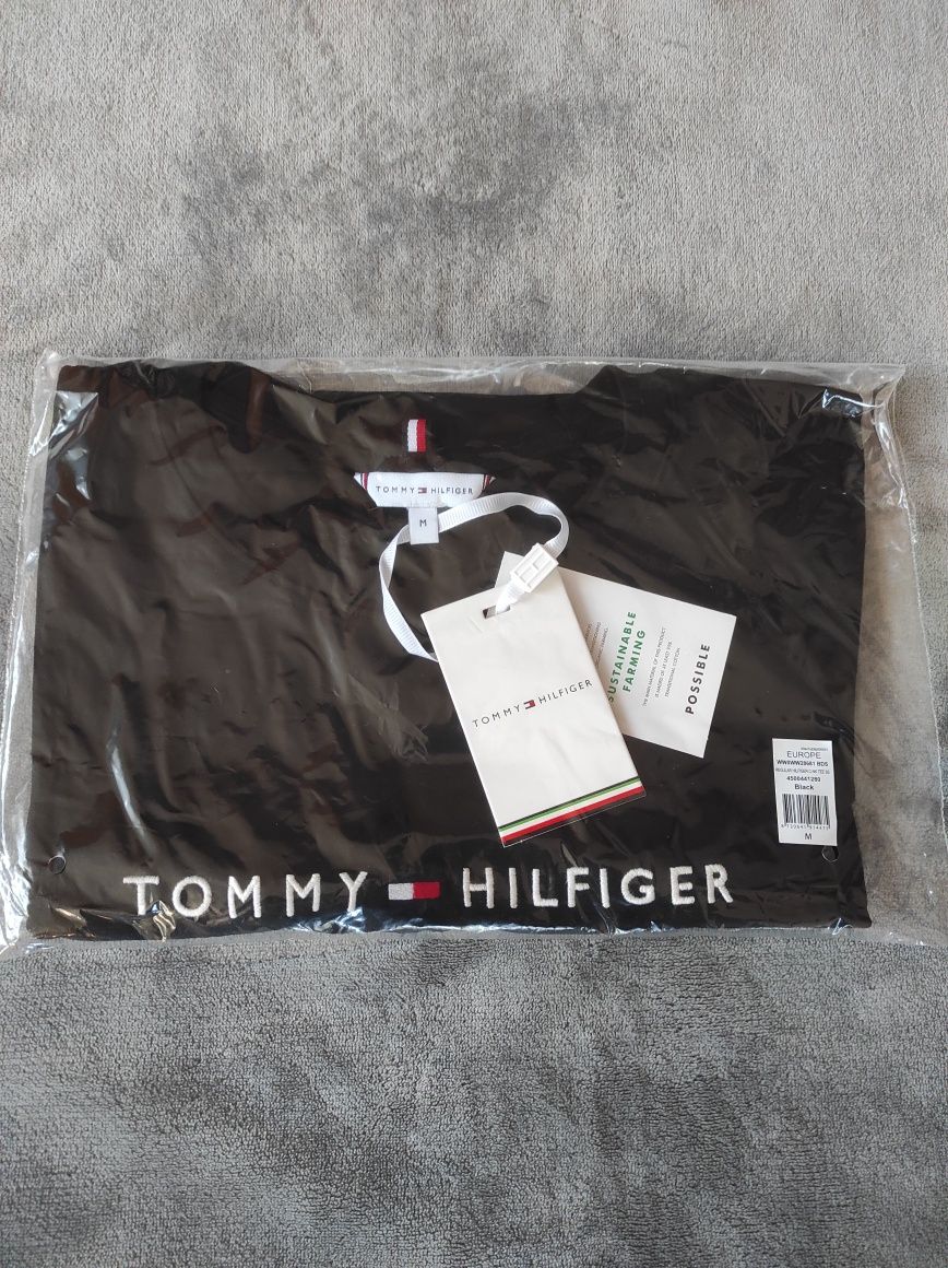 Koszulka T-shirt damski Tommy Hilfiger kolor czarny nowy