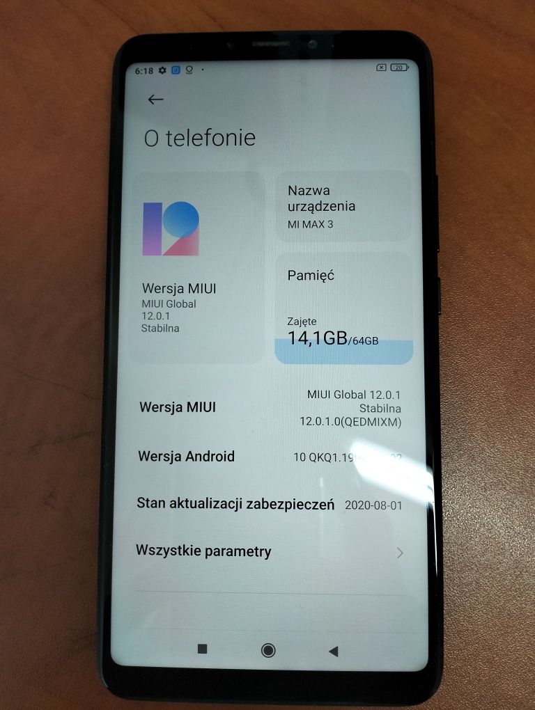 Telefon Xiaomi MI Max 3