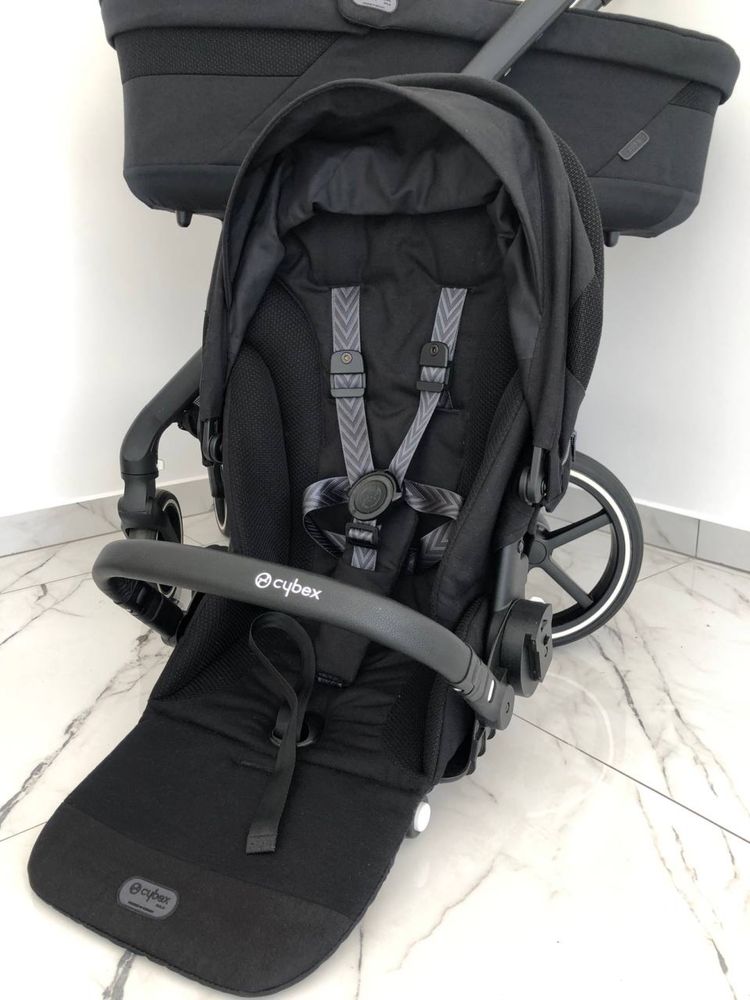 Коляска Cybex Balious lux Moon Blak 2023-2024 рік