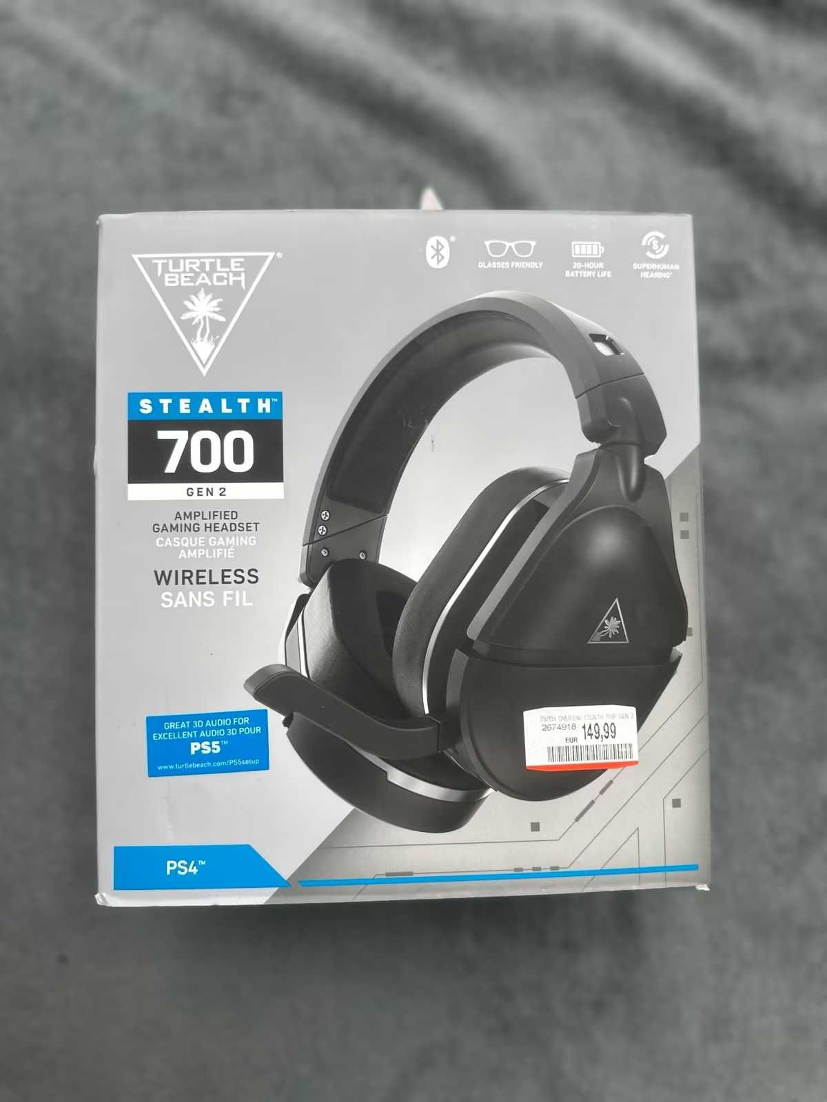 PS5 Disc Edition + Słuchawki Turtle Beach
