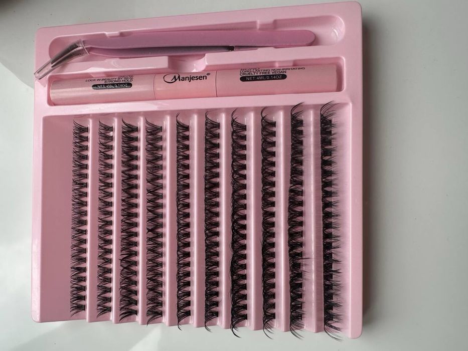 Вії пучкові для самостійного нарощування