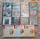 Запечатанные CD диски, рок, блюз, джаз+1 box lp из 12 пластинок
