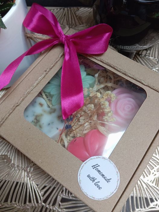 Mydełka zapachowe glicerynowe w pudełku