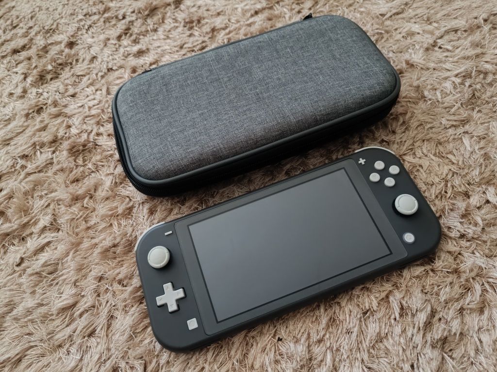 Nintendo desbloqueada Switch Lite + Bolsa + SanDisk extreme 128gb