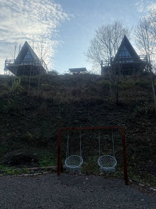 Оренда будинків A-frame в Карпатах- "Лісовий Трикутник", Чан, Микуличи