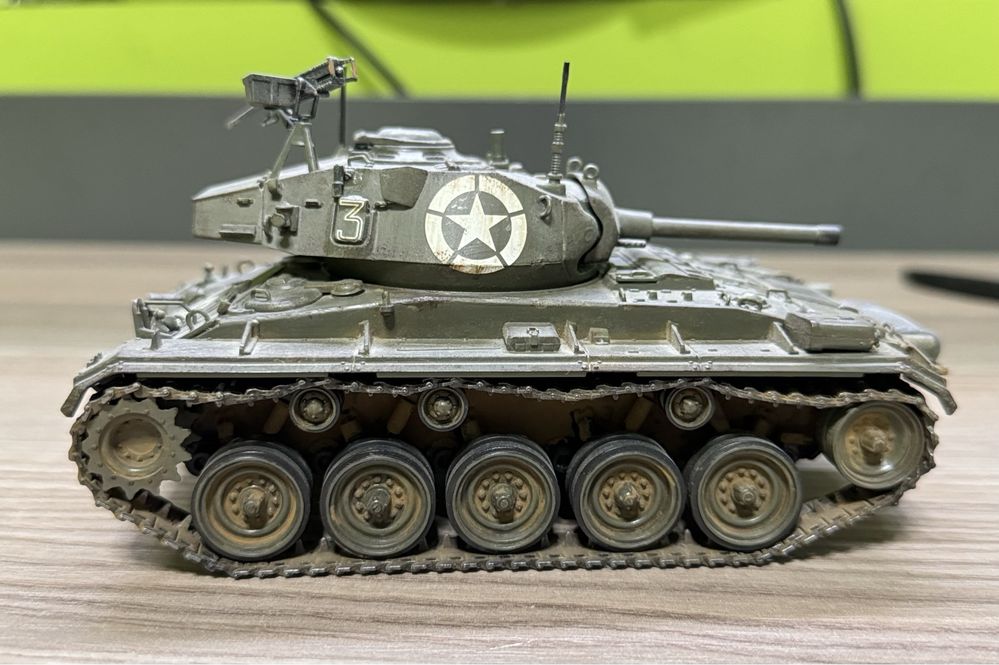 Model Czołgu M24 Chaffee