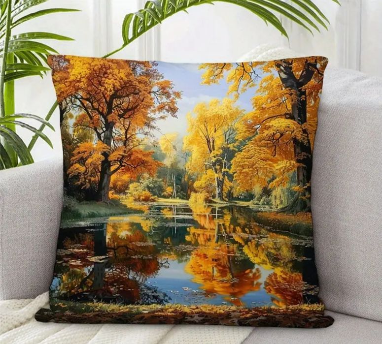 Poszewki na poduszki dwustronne. Rozmiar 45x45