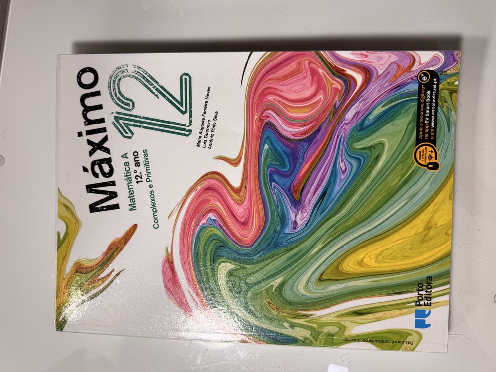 Manual e caderno de atividades matematica 12 ano- Maximo