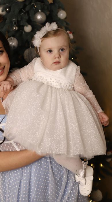 Сукня святкова на дівчинку, на 1 рік