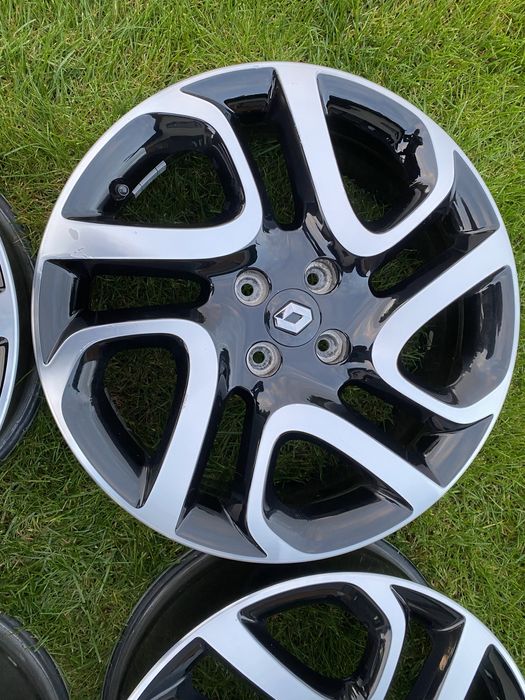 Oryginalne felgi aluminiowe 17 cali 4x100 Renault Captur Clio Scenic