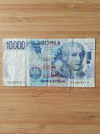Banknot, Włochy 10000 lirów, 1984.