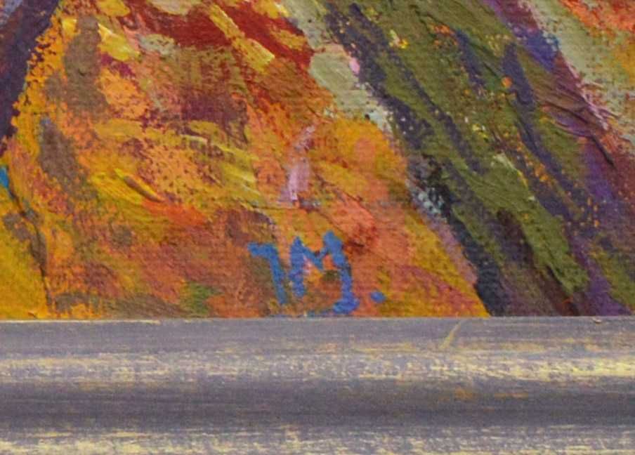 Максименко Николай Антонович (1924-2016) Осень 100*91 см -Народный х-к