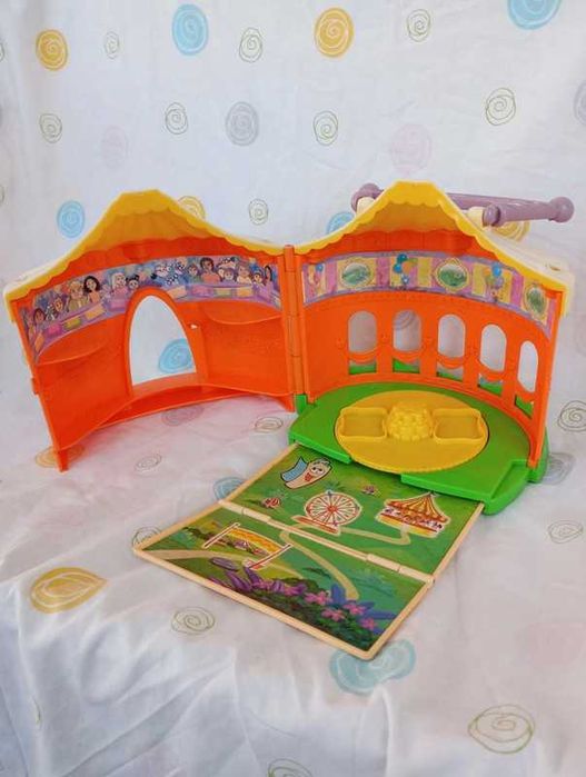 Dora a exploradora - tenda do circo - casa de bonecas