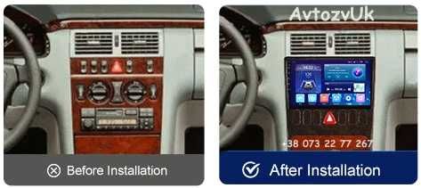 Магнитола Mercedes Benz ML 320 w163 w251 R320 w210 w140 w124 Android