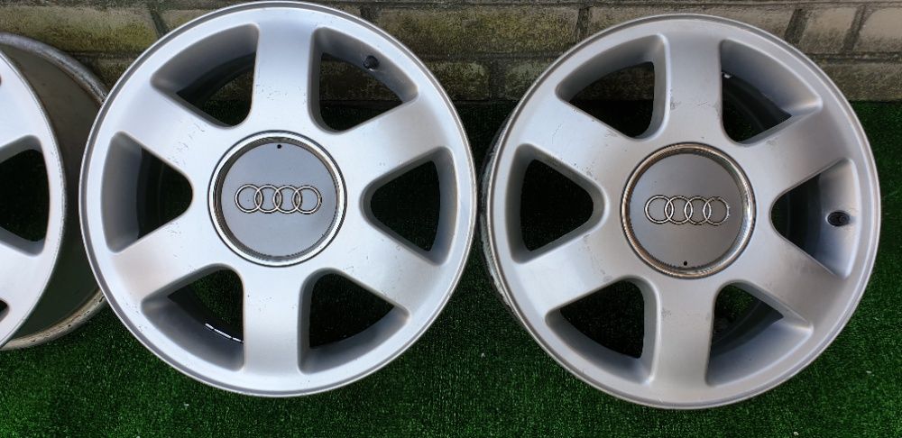 Диски, Титани AUDI R16 5x100 ЕТ38, Оригинальні , ITALY, 8L0 601 025 F