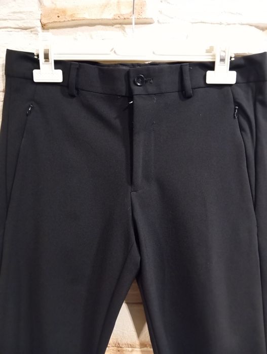 Czarne eleganckie damskie spodnie ZARA r.38. W.S.Z