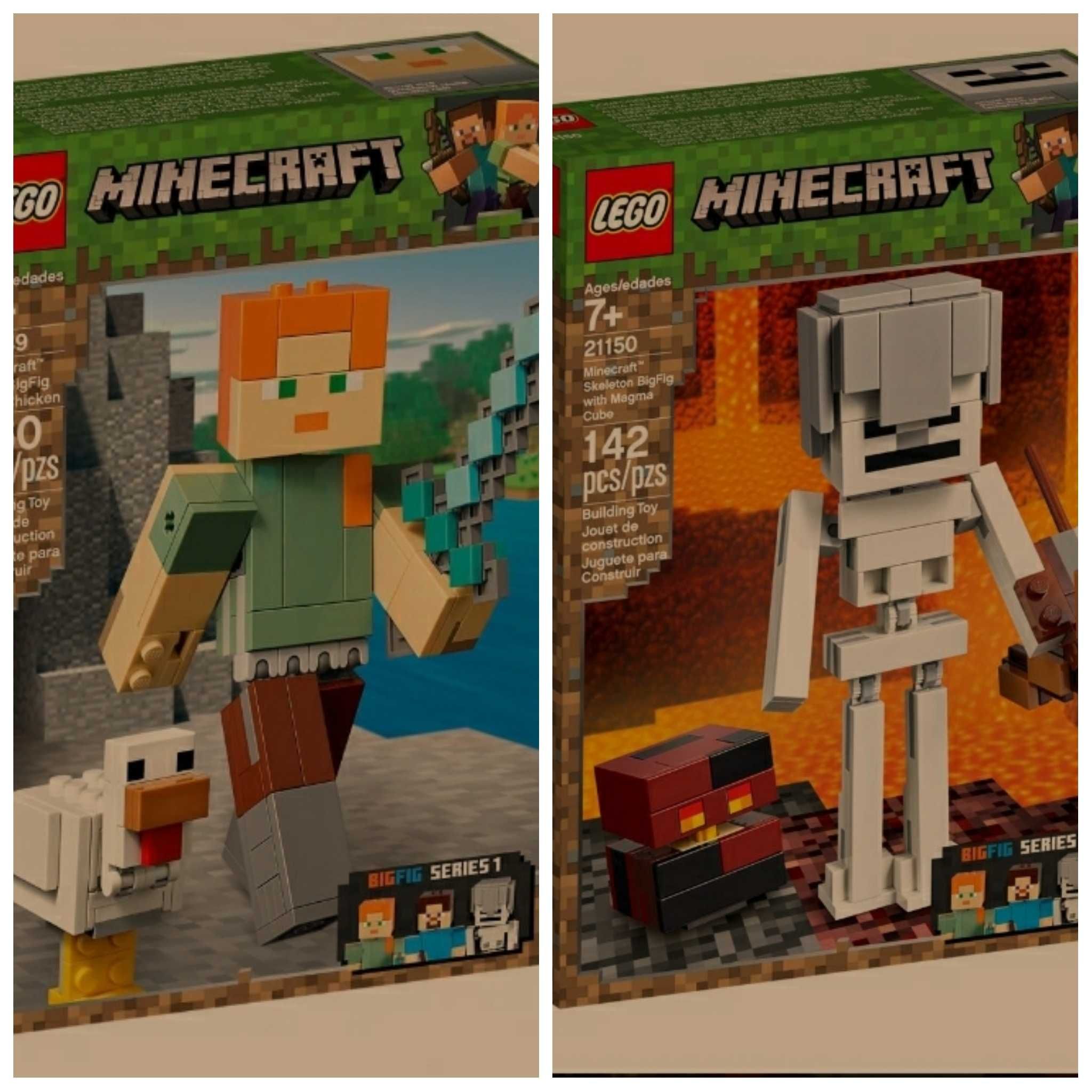 Lego Minecraft 21149 + 21150