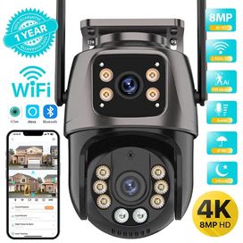 Kamera obrotowa Wifi 4K 8MP 64GB śledzenie