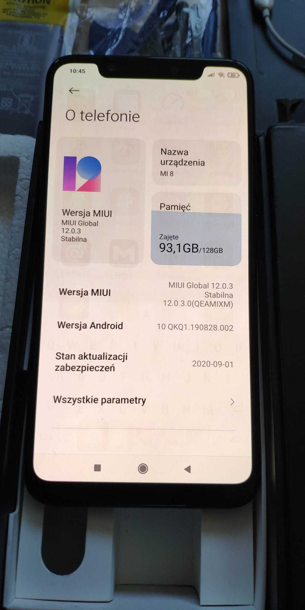 Xiaomi Mi 8 pełna wersja Global