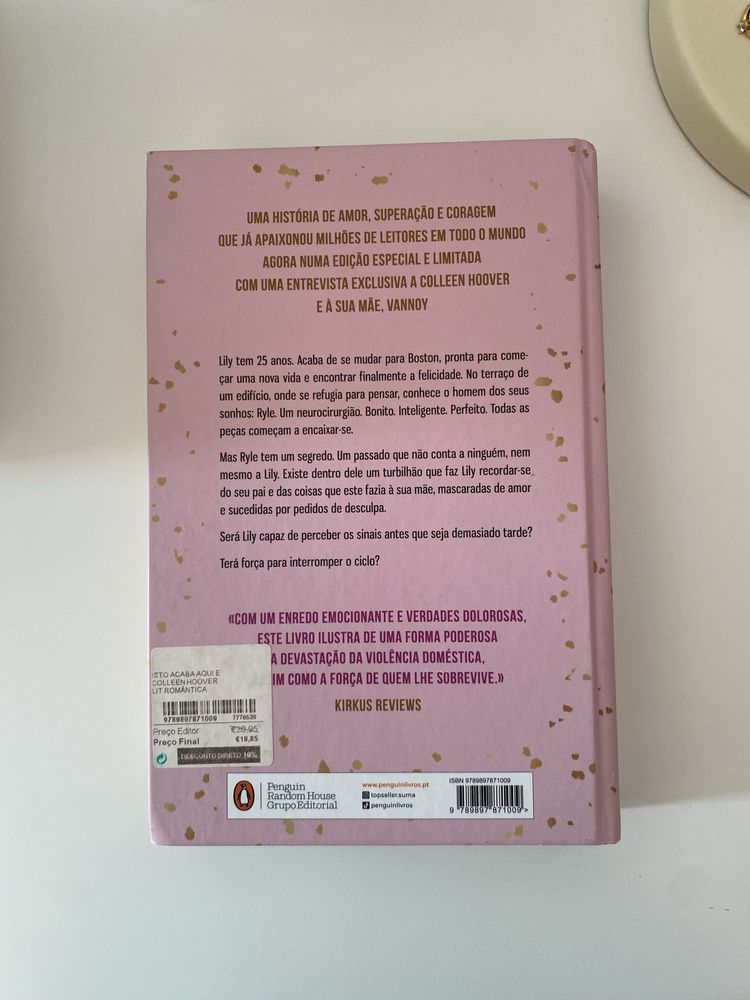 Isto acaba aqui - Colleen Hoover