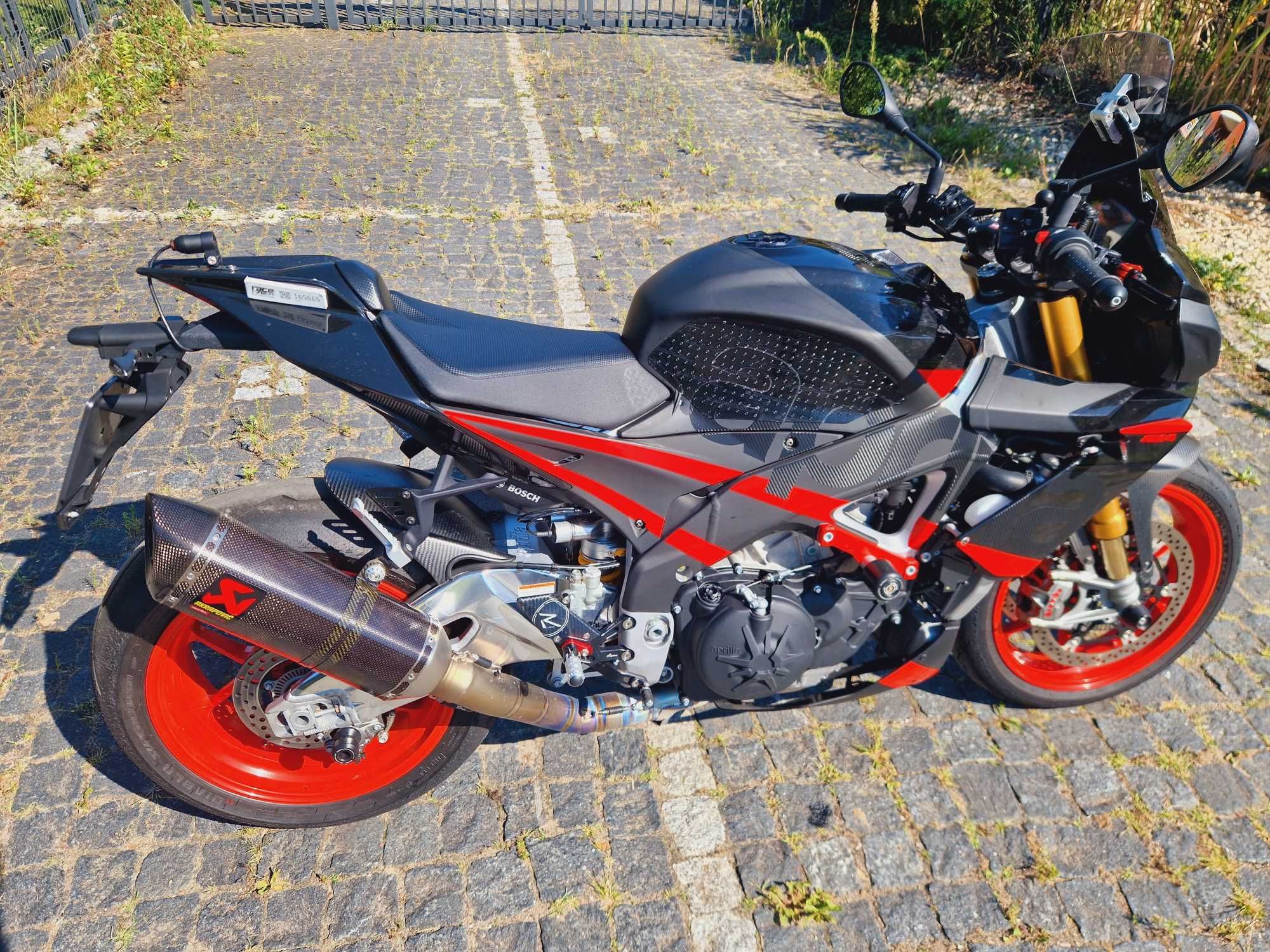 Aprilia Tuono V4 1100 FACTORY, rocznik 2019, moc 200 KM