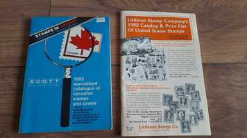 stare katalogi znaczków Scott 1983 Kanada