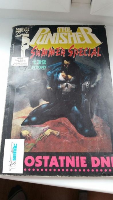 Marvel comics the punisher 4/95