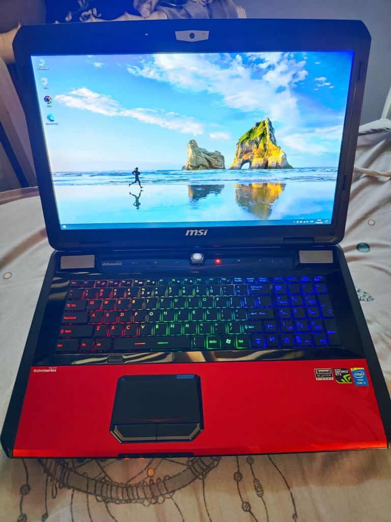 Laptop gamingowy MSI GT70. 17,3. Full HD. i7, 16DDR3, GTX, SSD+HDD.