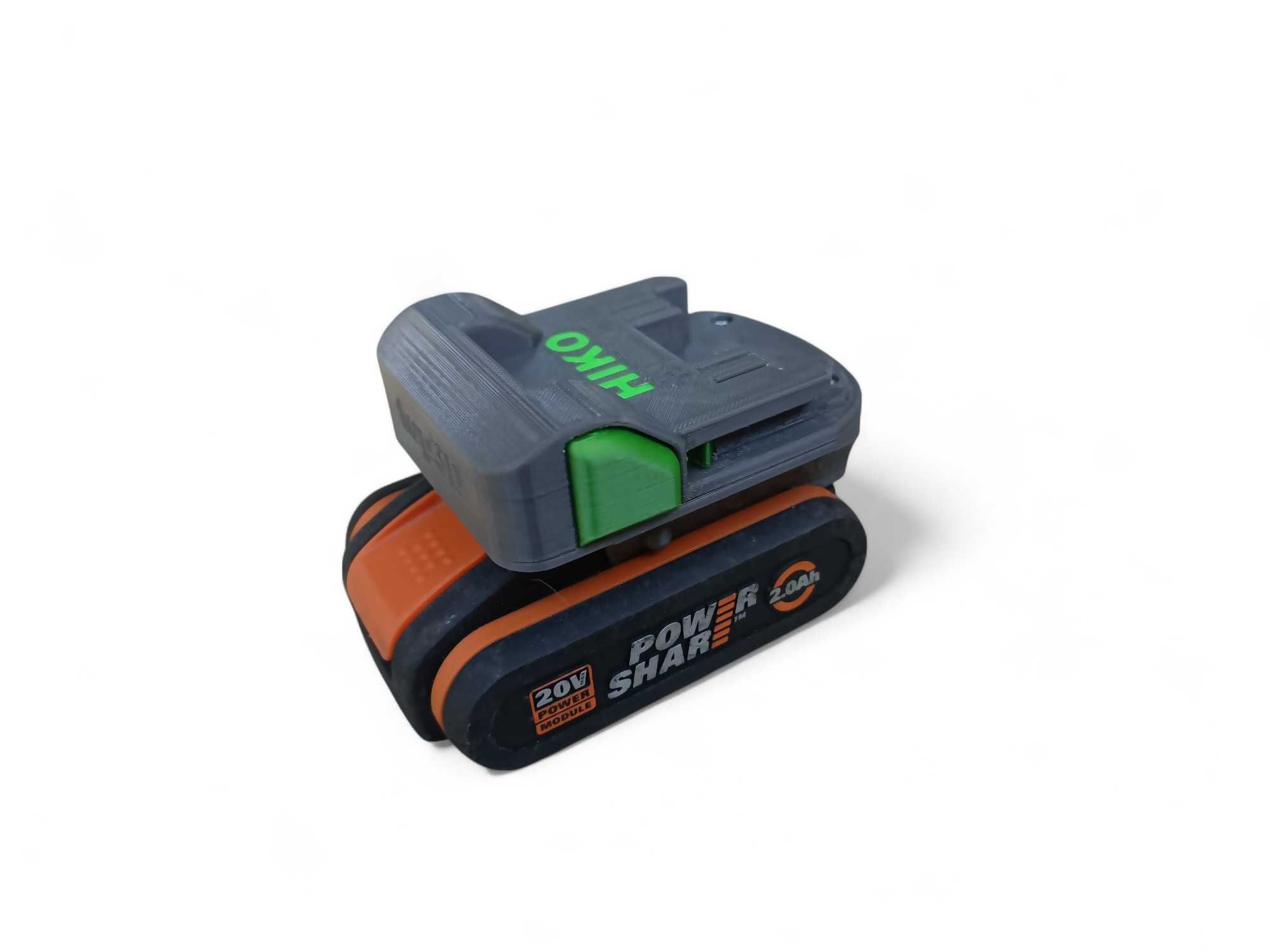 Adapter narzędzi Hikoki Hitachi na baterie Worx