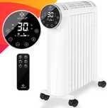 Grzejnik olejowy 2500W 11 żeberek termostat timer turbo