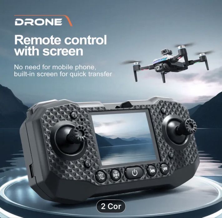 DRONE CONTROL DUAL CAMERA ( CINZENTO )