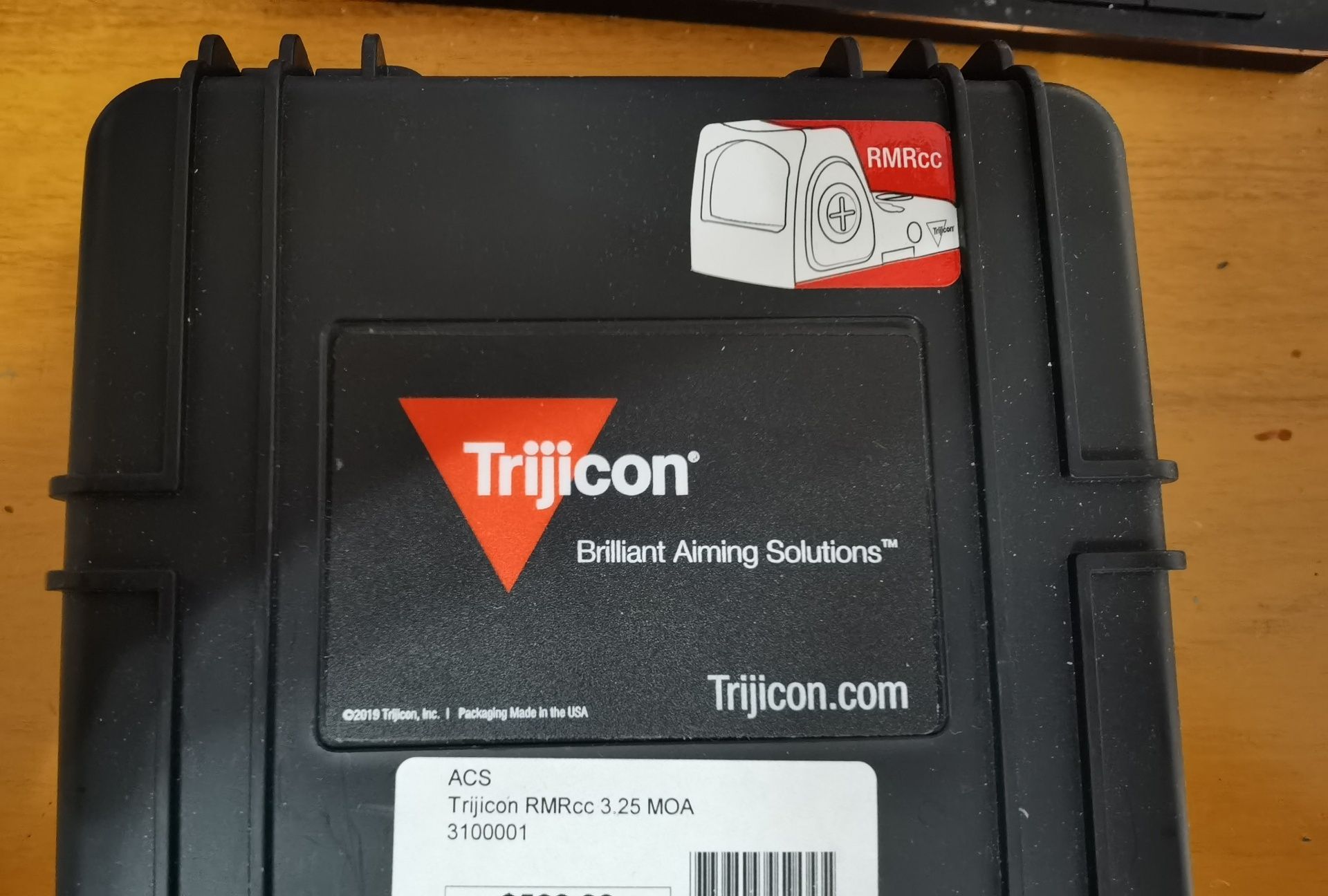 Trijicon RMRcc 3.25 moa