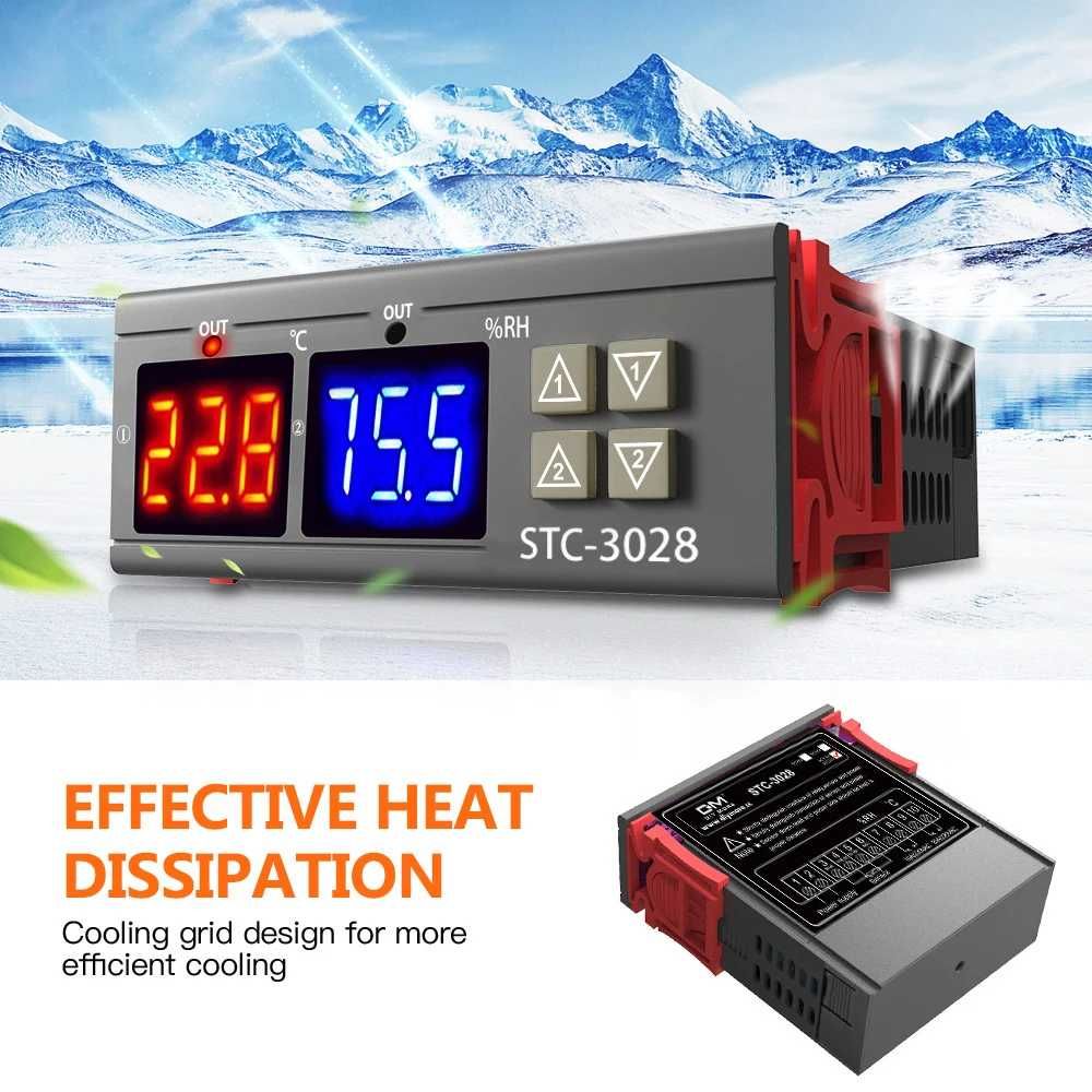 * Higrometr-Regulator Temperatury i wilgotności*STEROWNIK  INKUBATORA*
