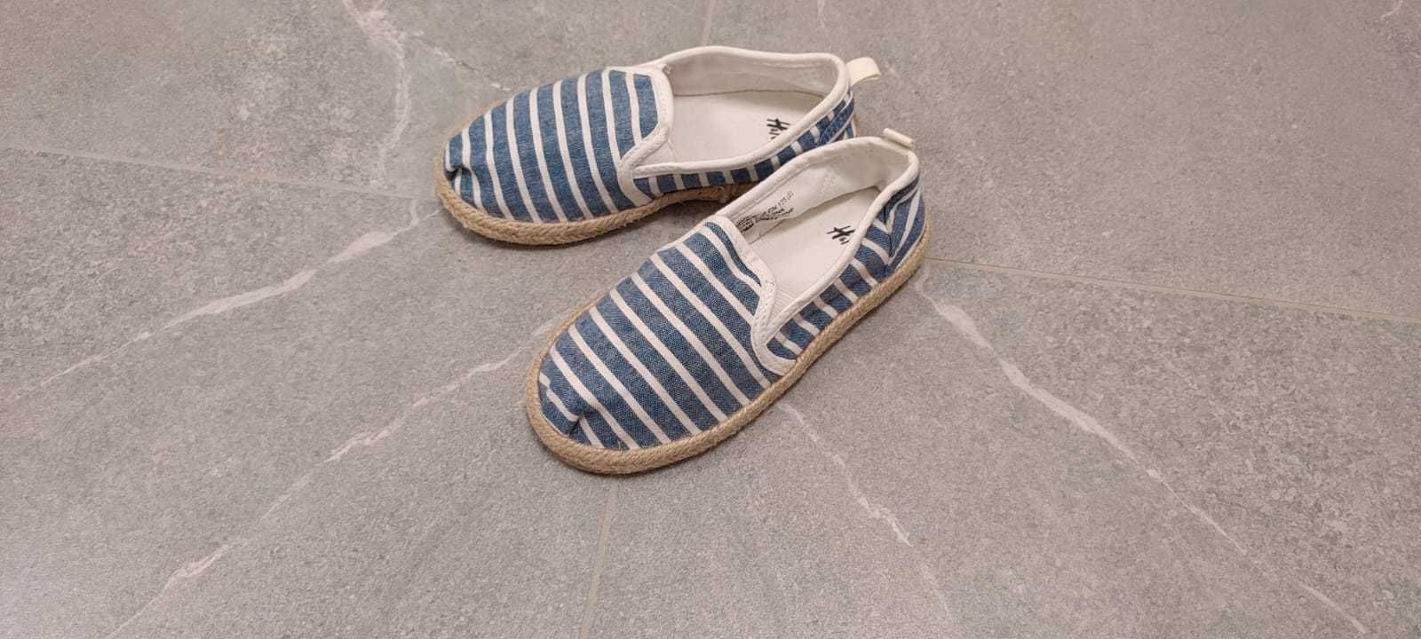 Buciki dla chłopca espadyle h&m rozmiar 28